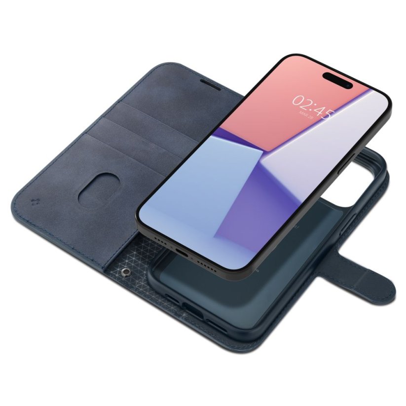 Kryt Spigen Wallet ”S” Pro iPhone 15 Pro Max Navy