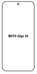 Hydrogel - ochranná fólia - Motorola Edge 40 Hydrogel - ochranná fólia - Motorola Edge 40