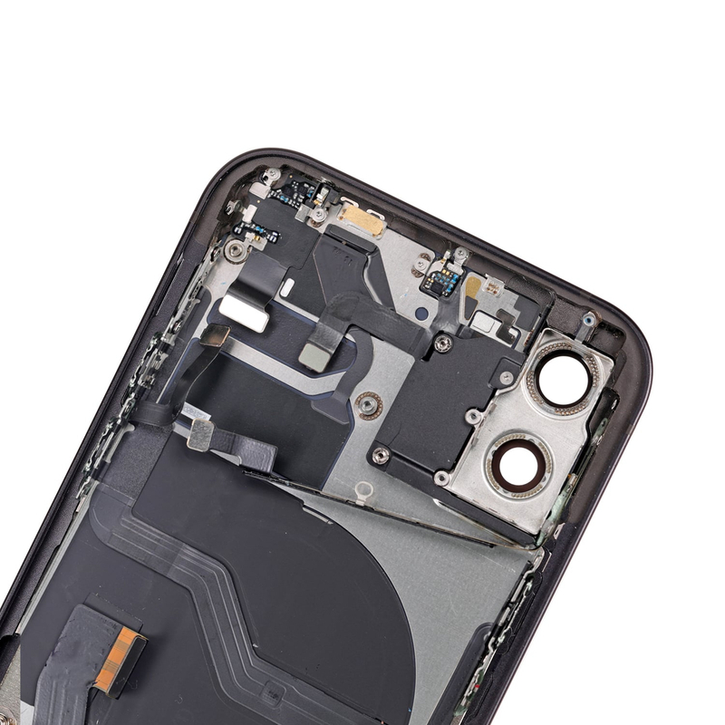 Apple iPhone 12 - Zadný housing s predinštalovanými dielmi (Black)