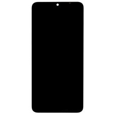 Kijelző kerettel Xiaomi Redmi 13C/Poco C65 Black (Service Pack - eredeti pótalkatrész)