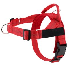 Dog Harness Reflective Silk Size M Red Dog Harness Reflective Silk Size M Red