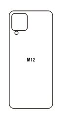 Hydrogel - zadná ochranná fólia - Samsung Galaxy M12