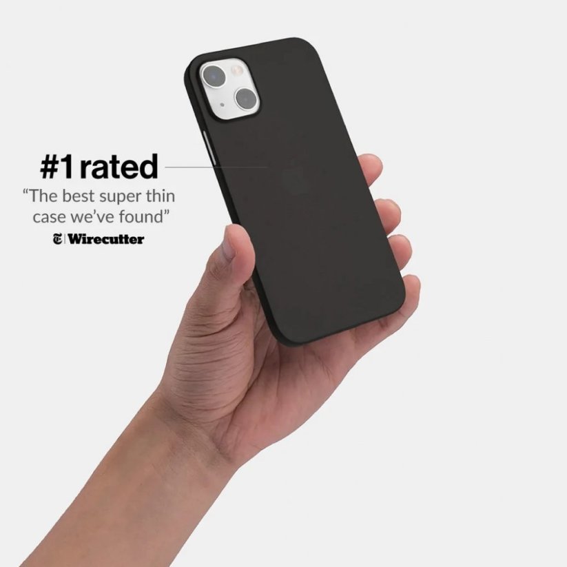 Slim Minimal iPhone 15 Plus - clear black