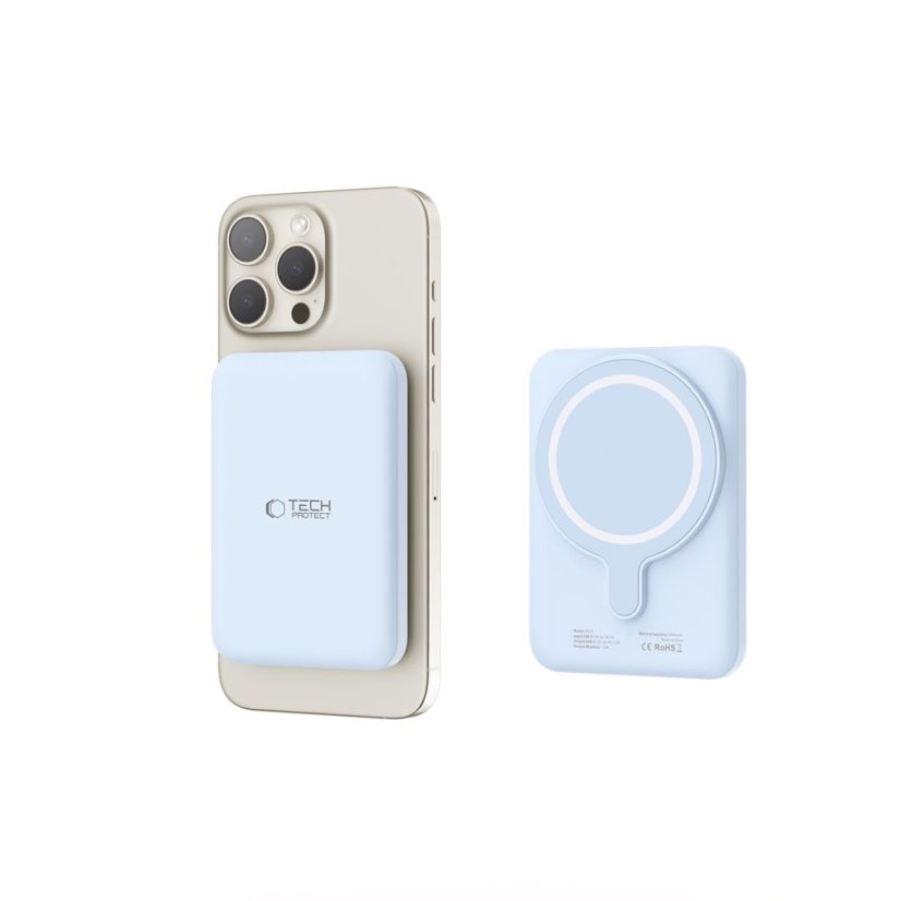 Externá Akkumulátor Tech-Protect Pb10 Lifemag Magsafe Power Bank 5000Mah Blue