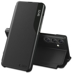 Kryt Tech-Protect Smart View Samsung Galaxy A56 5G Black Kryt Tech-Protect Smart View Samsung Galaxy A56 5G Black