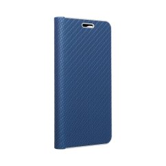 Kryt Luna Book Carbon Huawei P Smart 2021 Blue