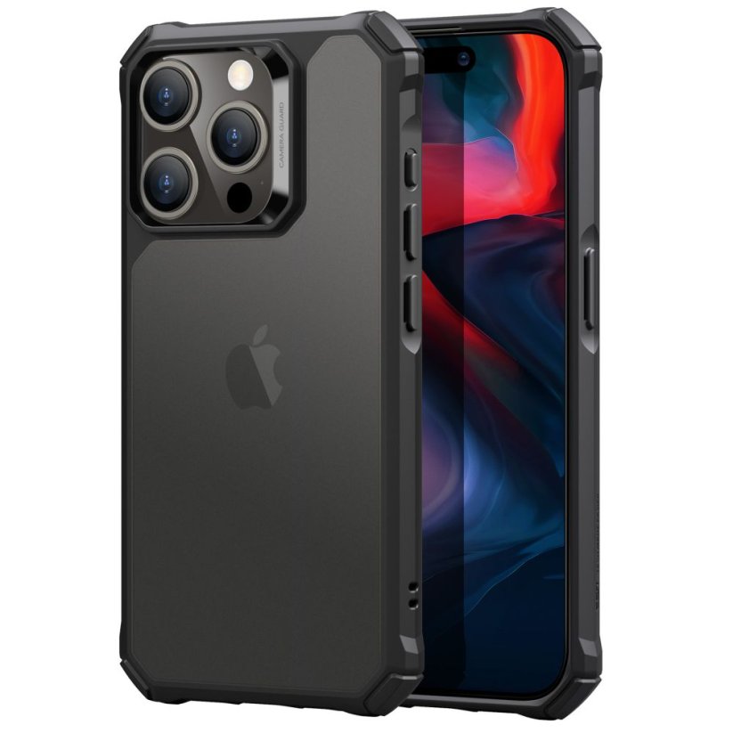 Kryt ESR Air Armor iPhone 15 Pro Max Frosted Black