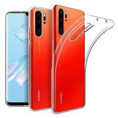 Transparentný silikónový kryt s hrúbkou 0,3mm  Huawei P30 Lite  priesvitný