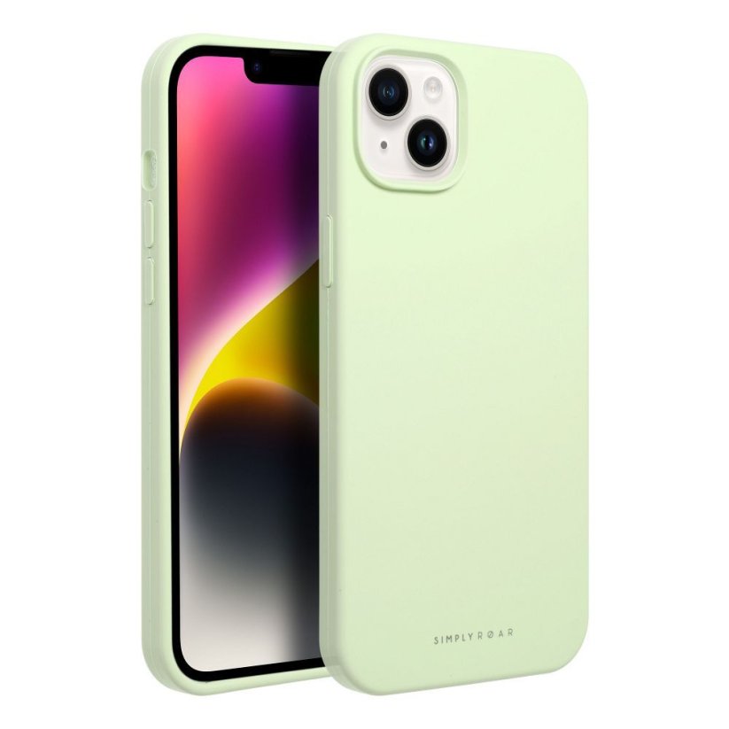 Kryt Roar Cloud-Skin Case - iPhone 14 Plus Light Green