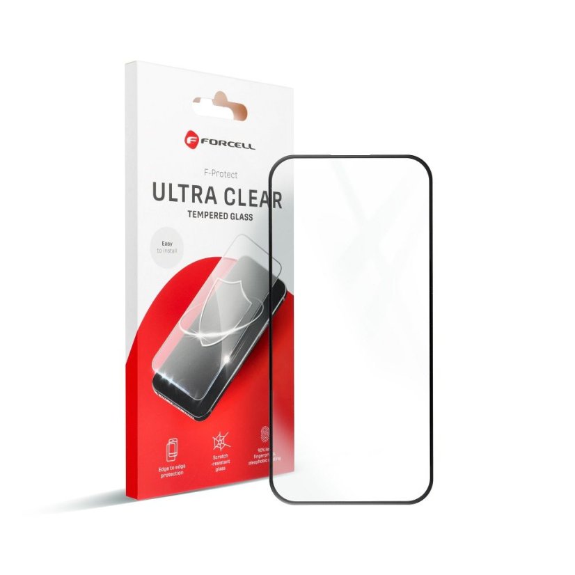 Ochranné tvrdené sklo Ochranné tvrdené sklo to Xiaomi Redmi Note 14 4G / Redmi Note 14 5G Forcell Ultra Clear Glass Black