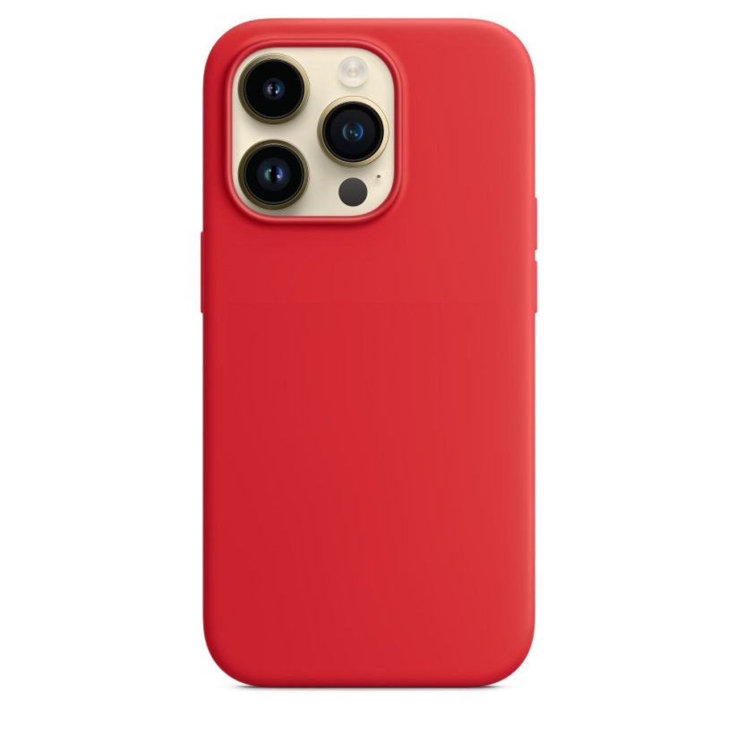 iPhone 14 Pro Silicone Case s MagSafe - (PRODUCT)RED™ design (červený)