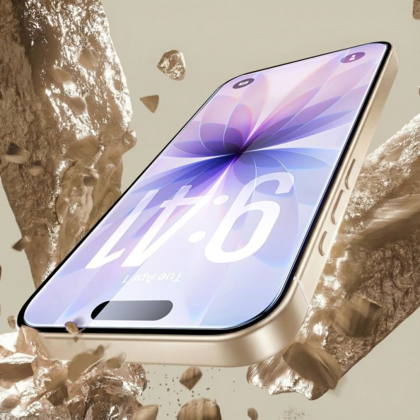 Ochranné tvrdené sklo Tech-Protect Glass Fit+ 2-Pack iPhone 16 Pro / 17 / 17 Pro Clear
