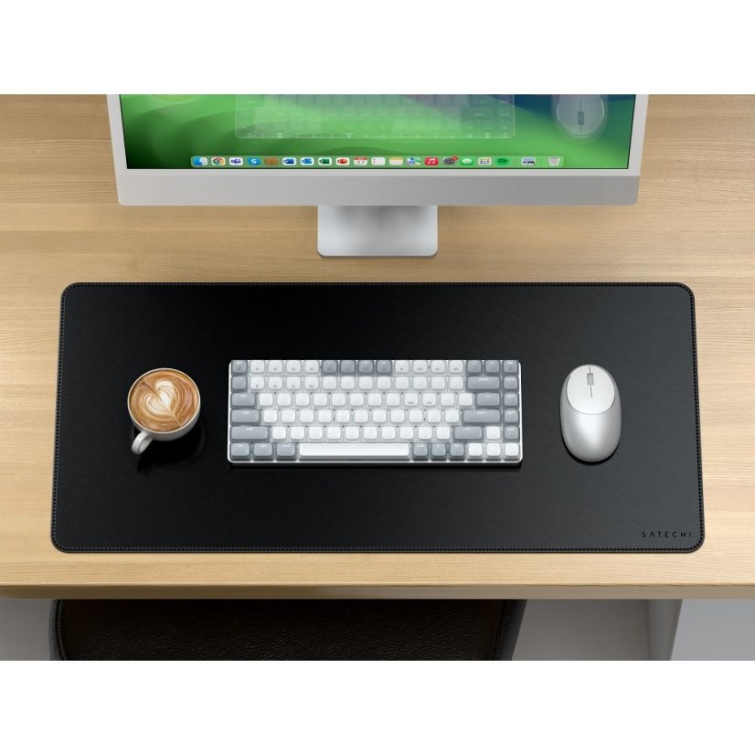Tok Satechi Vegan Leather Desk Pad St-Lpdmk Black