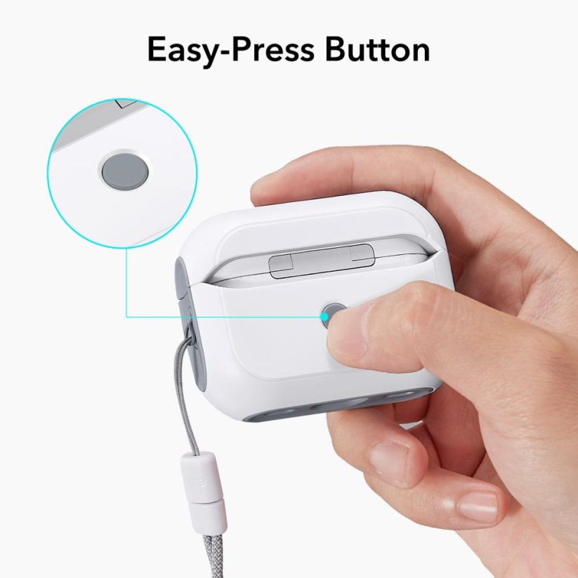 Kryt ESR Orbit Halolock Magsafe Apple Airpods Pro 1 / 2 White