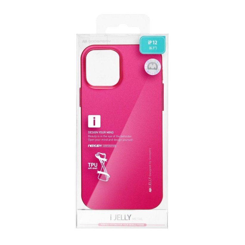 Kryt I-Jelly Case Mercury iPhone 13 Pro Max Pink