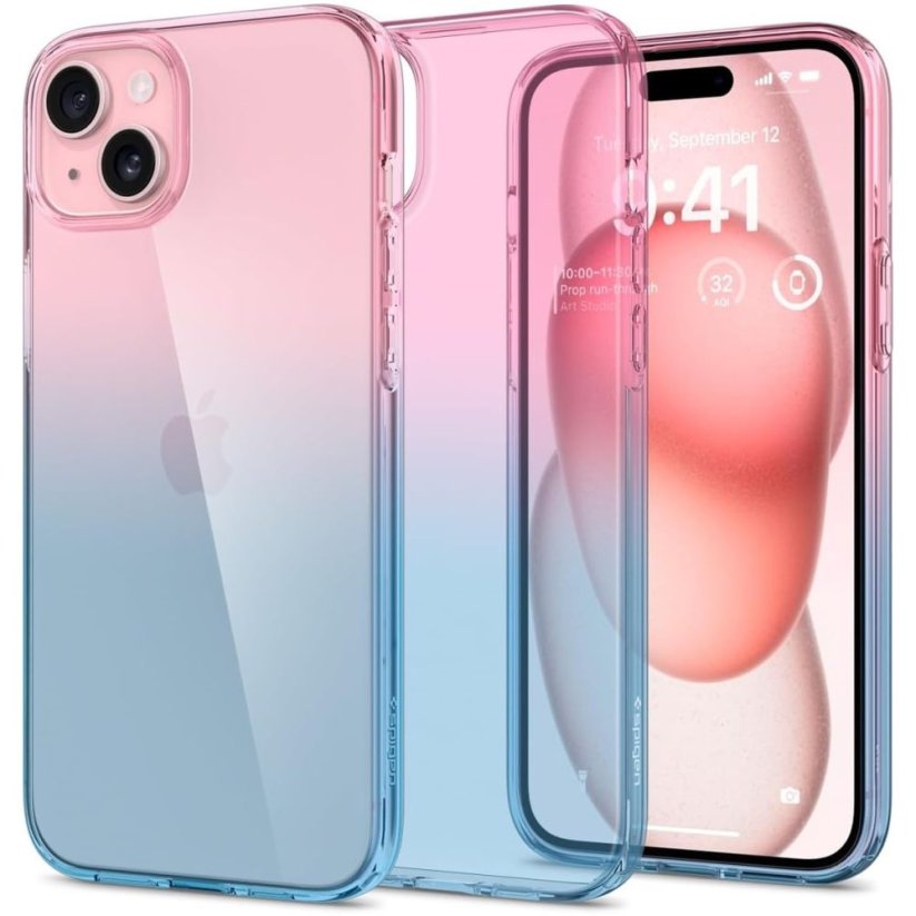 Kryt Spigen Liquid Crystal iPhone 15 Gradation Pink