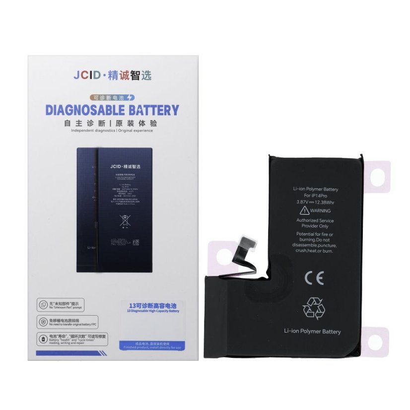 Akkumulátor Jcid Diagnosable (Used) Battery iPhone 14 Pro 3200 mAh (Standard Capacity)