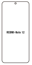 Hidrogél - védőfólia - Xiaomi Redmi Note 12 5G Hidrogél - védőfólia - Xiaomi Redmi Note 12 5G
