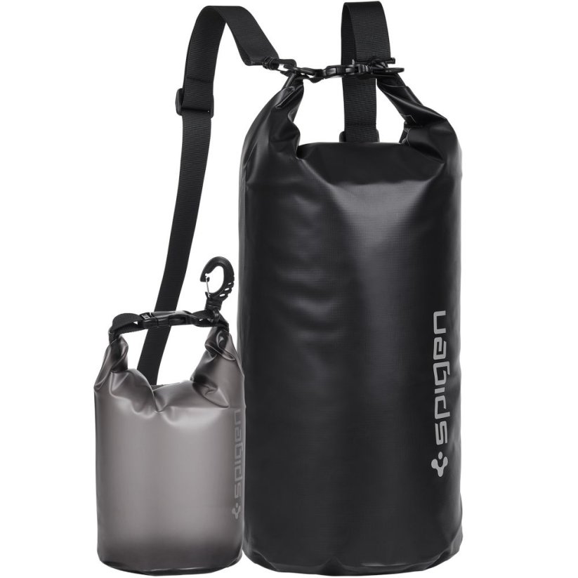 Remienok Spigen A630 Universal Waterproof Bag Black