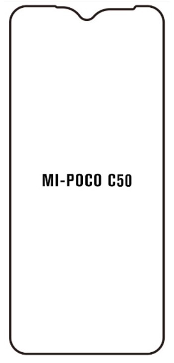 Hydrogel - ochranná fólia - Xiaomi Poco C50