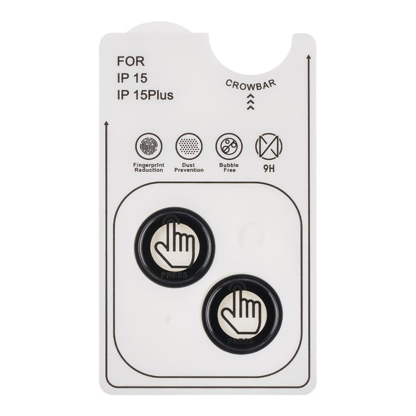 OBAL:ME Ochrana čočiek pre Apple iPhone 15/15 Plus Black