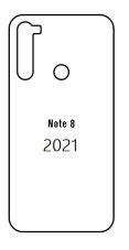 Hidrogél - hátsó védőfólia - Xiaomi Redmi Note 8 2021 Hidrogél - hátsó védőfólia - Xiaomi Redmi Note 8 2021