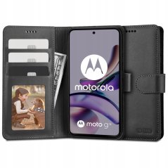 Kryt Tech-Protect Wallet Motorola Moto G13 / G23 / G53 5G Black Kryt Tech-Protect Wallet Motorola Moto G13 / G23 / G53 5G Black