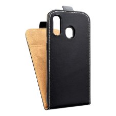 Kryt Slim Flexi Fresh Flip Case Samsung Galaxy A40 Black Kryt Slim Flexi Fresh Flip Case Samsung Galaxy A40 Black