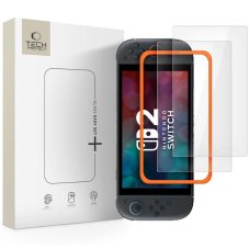 Ochranné tvrzené sklo Tech-Protect Easy Set+ 2-Pack Nintendo Switch 2 Čiré Ochranné tvrzené sklo Tech-Protect Easy Set+ 2-Pack Nintendo Switch 2 Čiré