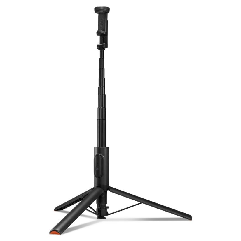 Selfie tyč Spigen S541W Bluetooth Selfie Stick Tripod Black