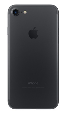 iPhone 7 - Zadný housing (Matte Black)