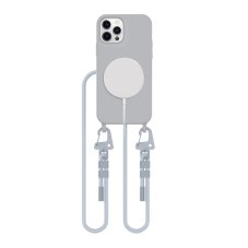 Kryt Tech-Protect Magnecklace Magsafe iPhone 12 / 12 Pro Crayon Grey Kryt Tech-Protect Magnecklace Magsafe iPhone 12 / 12 Pro Crayon Grey