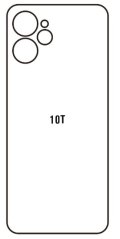 Hydrogel - zadná ochranná fólia - Realme 10T Hydrogel - zadná ochranná fólia - Realme 10T
