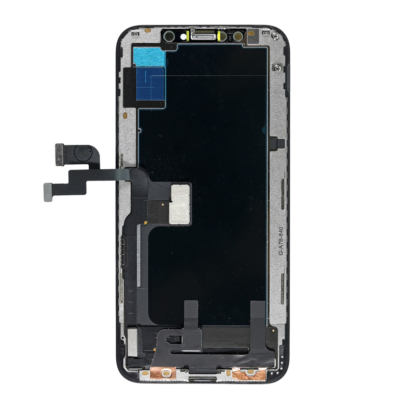 Fekete ORIGINÁLIS kijelző + érintőkijelzős üveg Apple iPhone XS Max