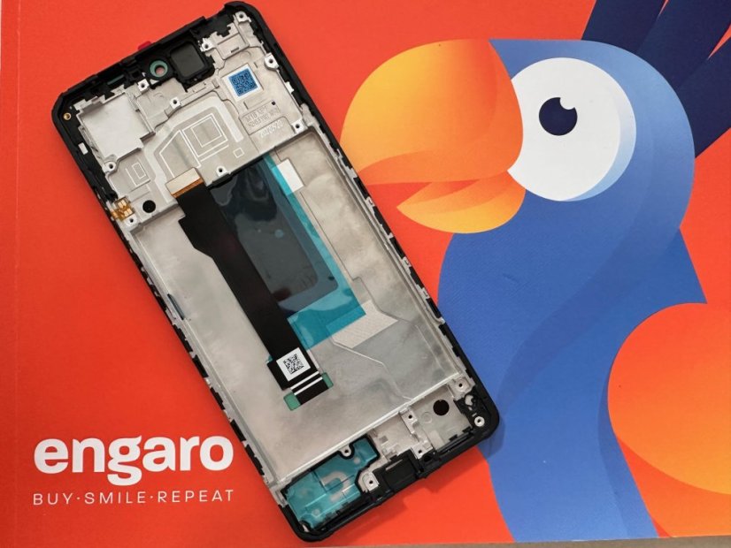 LCD kijelző + érintőképernyő Xiaomi Redmi Note 12 Pro 5G keretben Xiaomi Redmi Note 12 Pro 5G kerettel