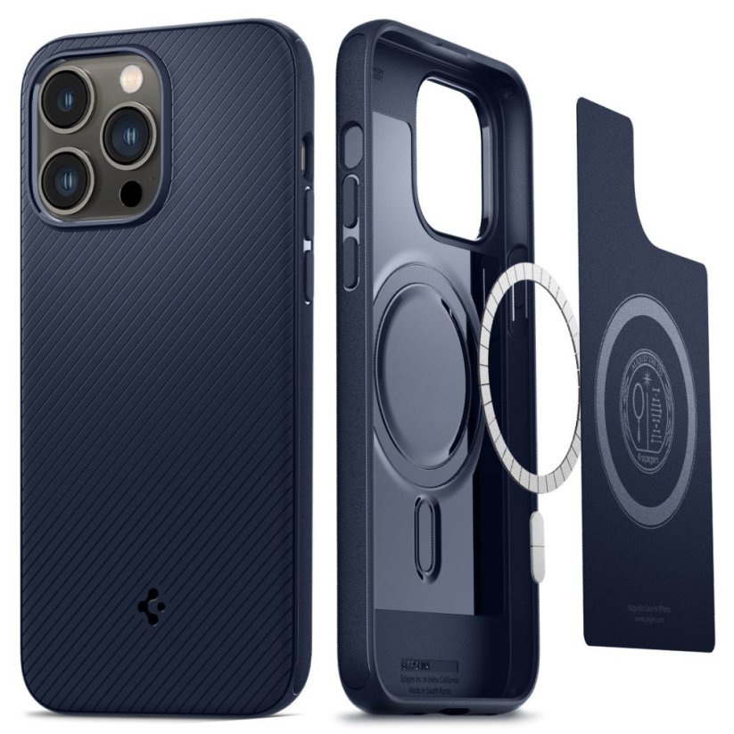 KRYT SPIGEN MAG ARMOR iPhone 14 Pro NAVY BLUE