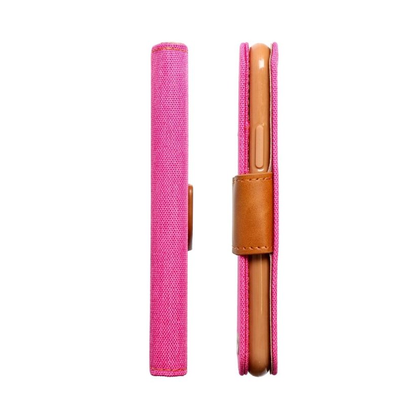 Tok Canvas Book Case Xiaomi Redmi Note 12S Pink
