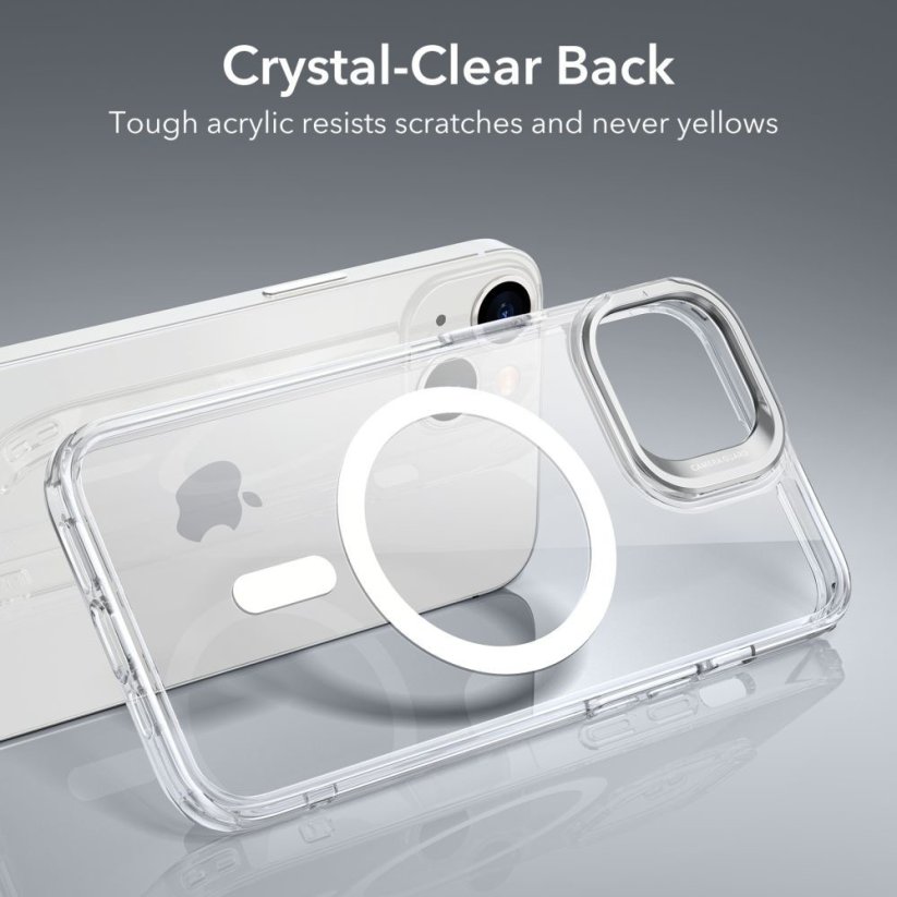 KRYT ESR CLASSIC KICKSTAND HALOLOCK MAGSAFE iPhone 14 Plus / 15 Plus CLEAR