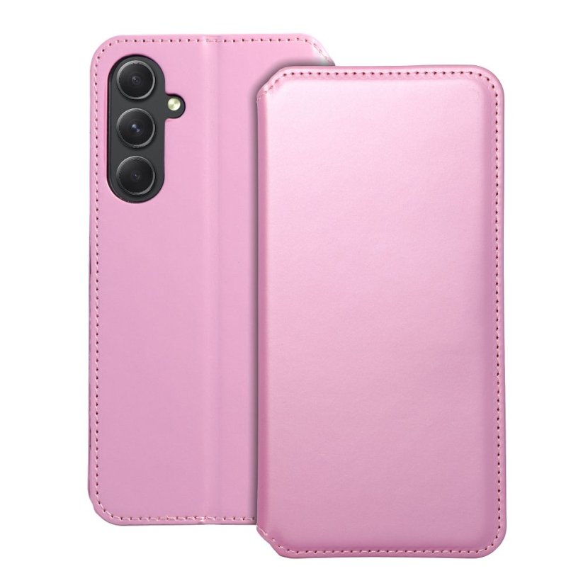 Kryt Dual Pocket Book Samsung Galaxy A54 5G Light Pink