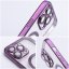Kryt Case iPhone 15 Electro Mag Cover s MagSafe Purple