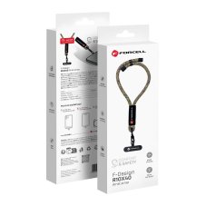 Forcell F-Design R10X40 Wrist Phone Lanyard With Adjustable Length (Max 20cm In The Loop) Green Pink Purple