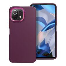 Kryt Frame Case Xiaomi Mi 11 Lite 5G / Mi 11 Lite LTE ( 4G ) / Mi 11 Lite Ne Purple Kryt Frame Case Xiaomi Mi 11 Lite 5G / Mi 11 Lite LTE ( 4G ) / Mi 11 Lite Ne Purple