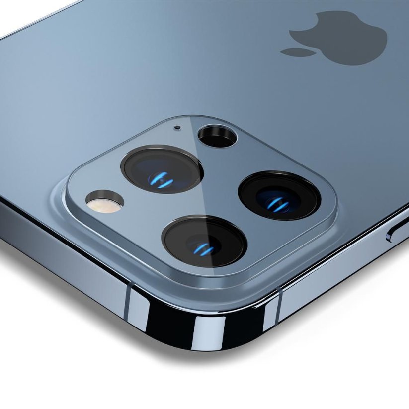 Ochranné sklo zadnej kamery Spigen Optik.Tr Camera Protector 2-Pack iPhone 13 Pro / 13 Pro Max Sierra Blue