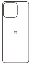 Hidrogél - hátsó védőfólia - Huawei Honor X6