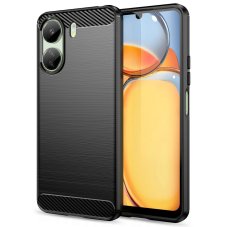 Kryt Tech-Protect TPUcarbon Xiaomi Redmi 13C / Poco C65 Black