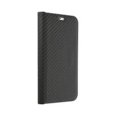 Kryt Forcell LUNA Book Carbon  Samsung Galaxy Note 20 Plus čierny