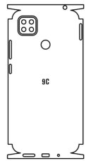 engaroGuard Hydrogel - zadní ochranná fólie - Xiaomi Redmi 9C