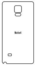Hydrogel - zadná ochranná fólia - Samsung Galaxy Note 4