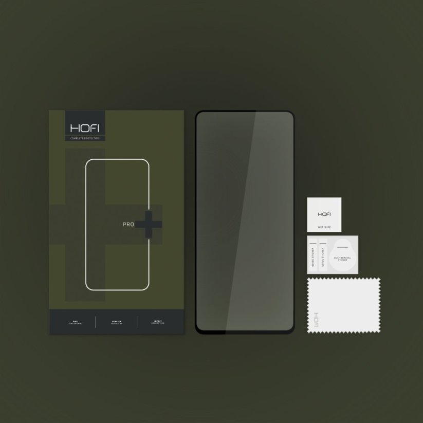 Ochranné tvrdené sklo Hofi Glass Pro+ Xiaomi Redmi Note 12 4G / LTE Black