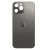 Apple iPhone 14 Pro - Sklo zadného housingu so zväčšeným otvorom na kameru (Space Black)
